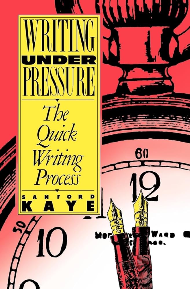 美品　希少 The Kaldewey Press New York 洋書 Amazon.com: Writing Under Pressure: The Quick Writing